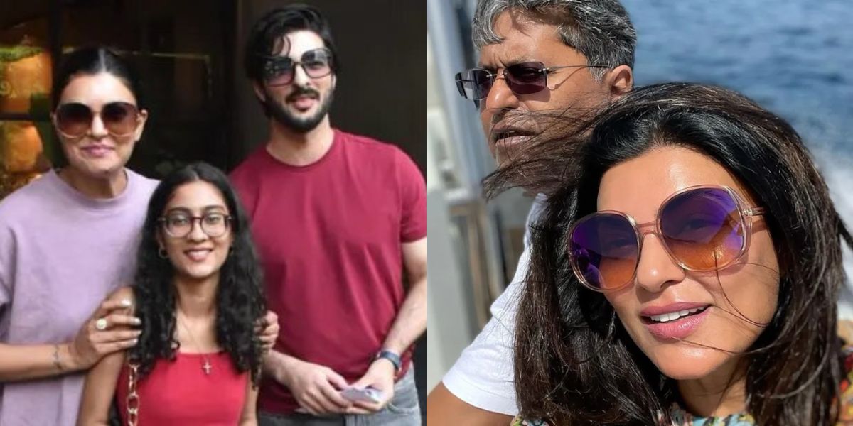 Sushmita Sen trolled once again as she gets papped with her ex-boyfriend, Rohman Shawl and daughter; netizens ask 